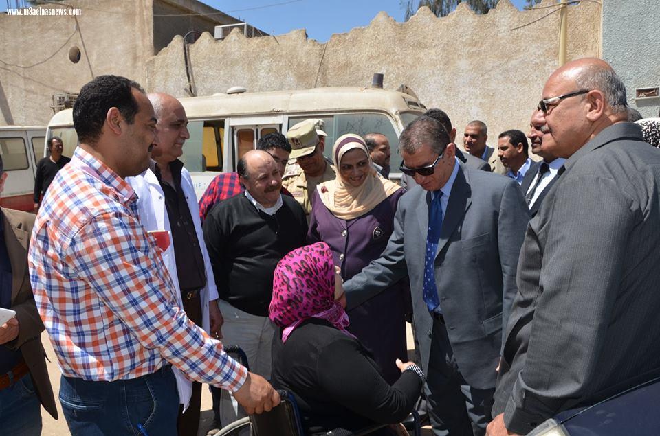 بالصور| محافظ كفرالشيخ يتفقد تطوير وإعادة إنشاء مستشفى قلين المركزى بتكلفة 130 مليون جنيه