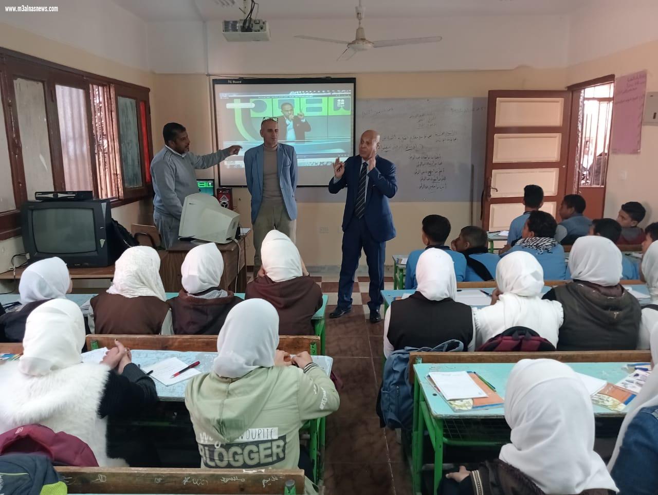 جولات تفقدية لمدير إدارة الرياض التعليمية بالمدارس