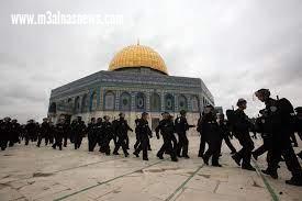 قوات الاحتلال الصهيوني تقتحم المسجد الاقصى مجددا