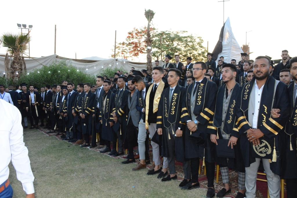 حفل تخرج كلية التربية الرياضية بجامعه اسيوط