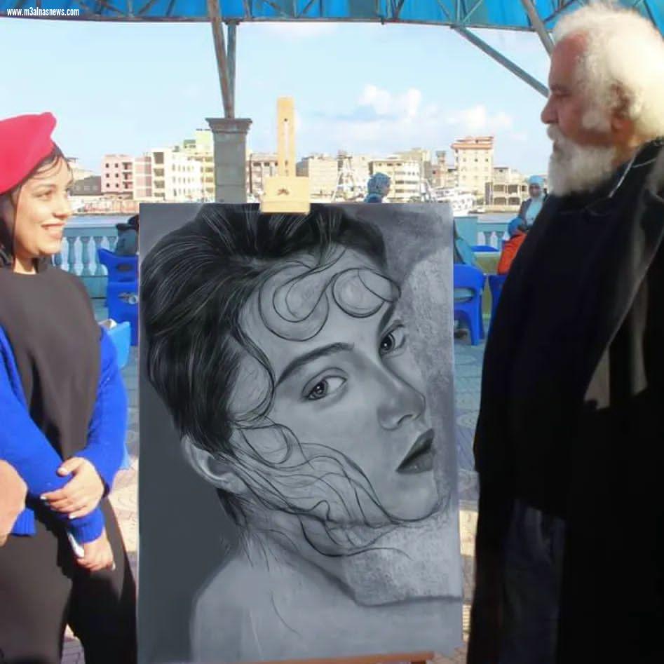 سارة الشربينى ... مشروع فنانه واعدة