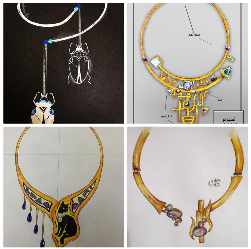 طلاب كلية تربية فنية بجامعة حلوان.. ابداعات لاتنتهي