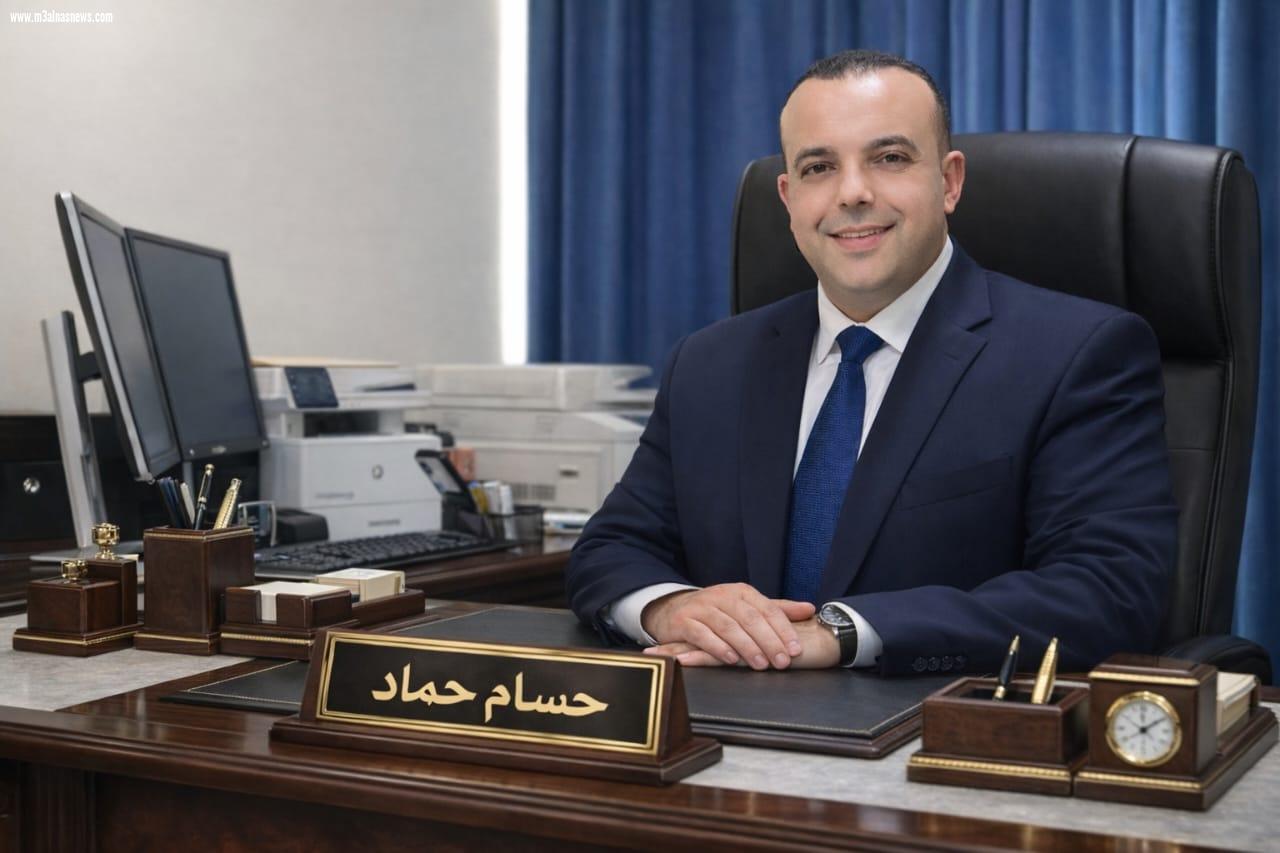 حسام حماد مديرًا عامًا لمكتب رئيس قطاعات المصانع بشركة الدلتا للسكر