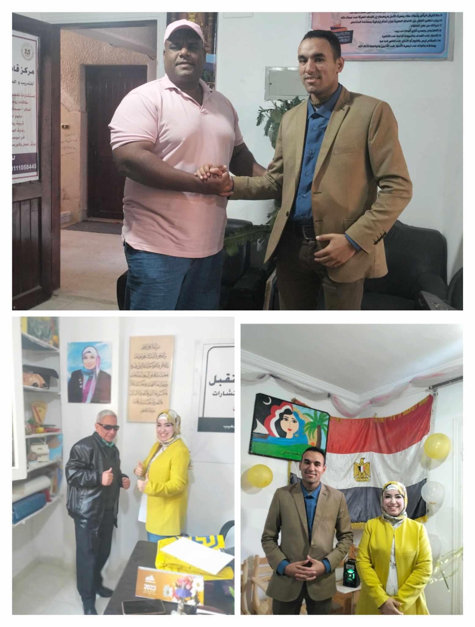 دكتوره مروه شطا .. تفتتح مركز قادة المستقبل للتدريب والاستشارات بالعاشر من رمضان