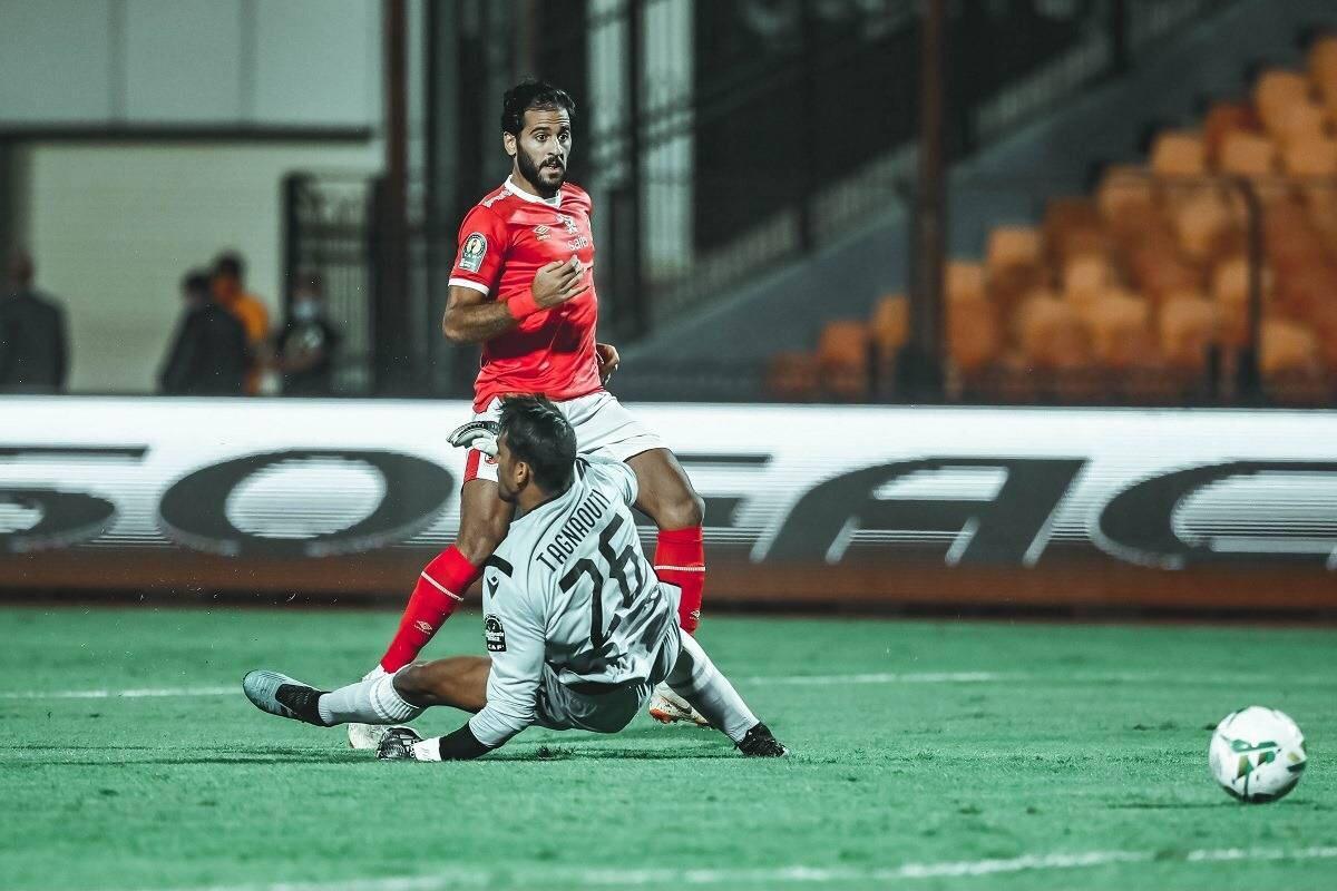 الاهلى يعمق جراح الوداد بثلاثية وينتظر مباراة الحسم بين الرجاء والزمالك 