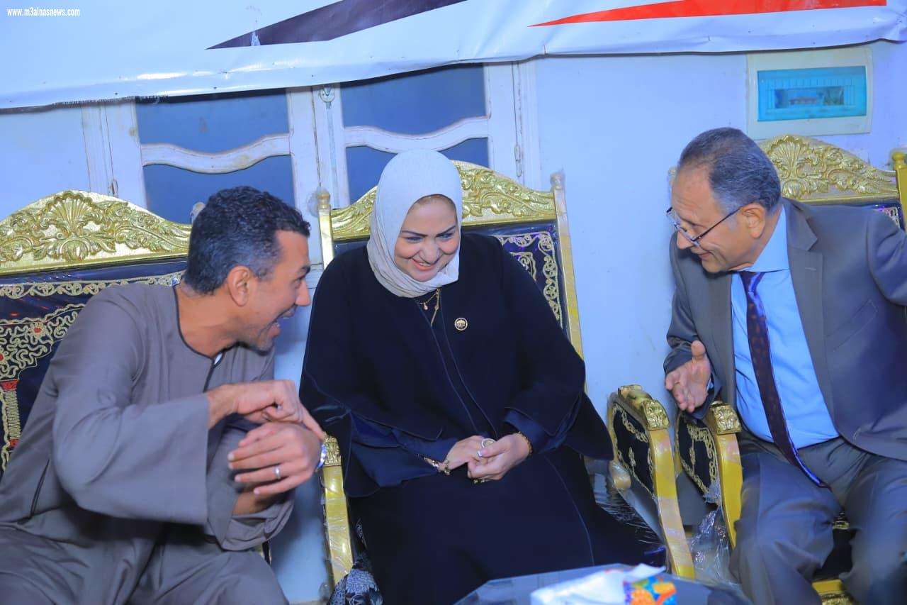 خلف الله وسحر صدقي يشعلان الانتفاضة الانتخابية لحزب مستقبل وطن في قنا