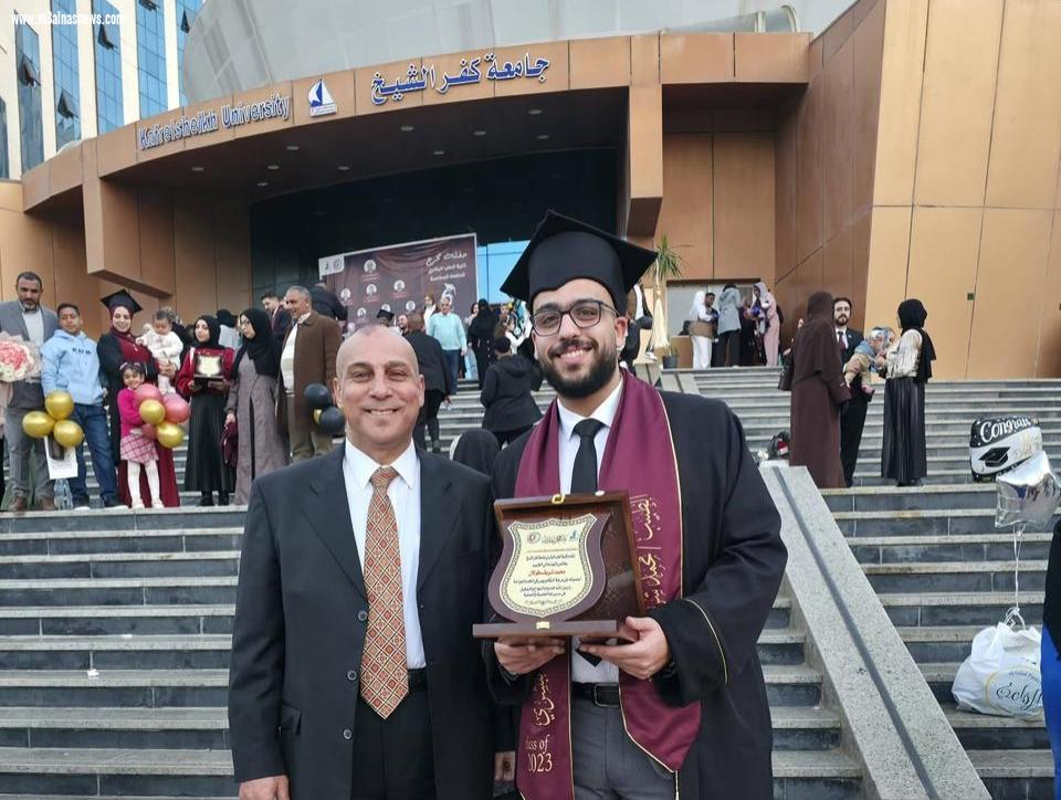 تهنئة الجريدة للمستشار شريف طولان بمناسبة تخرج نجله من كلية الطب