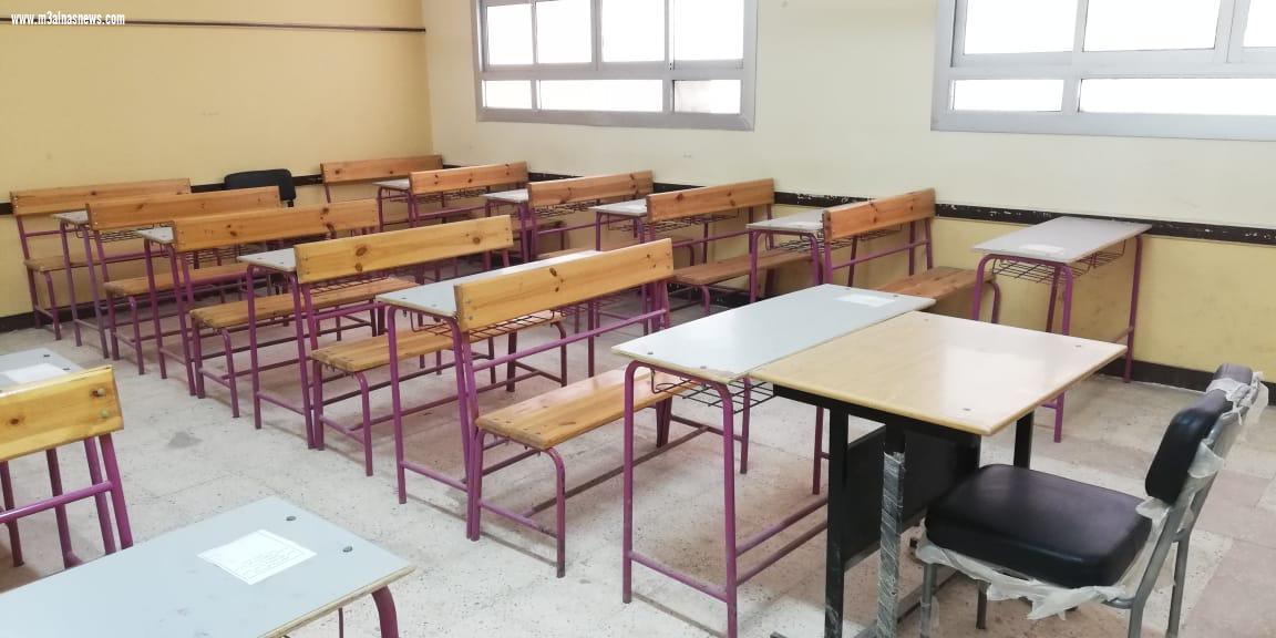 رئيس مدينة بيلا يتابع استعدادات المدارس لانطلاق ماراثون الثانوية العامة