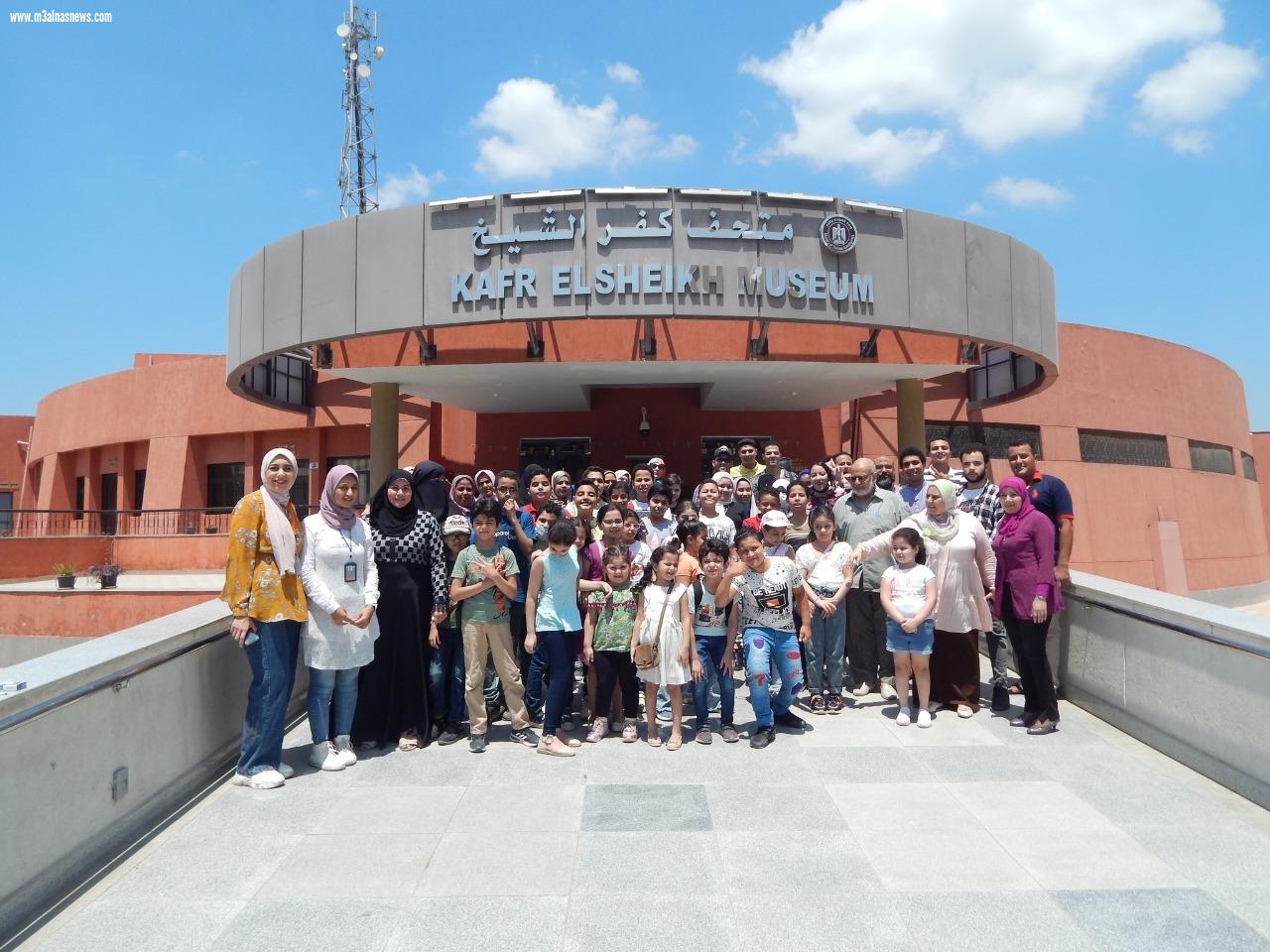 ورش عمل للأطفال للاحتفال باليوم العالمي للموسيقى وعيد الأب بمتحف كفر الشيخ