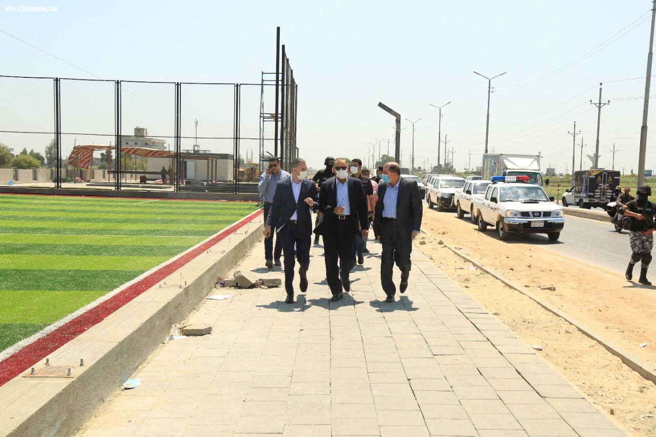   محافظ كفر الشيخ يتفقد الحديقة المركزية المجانية ويوجه بسرعة الانتهاء منها لتفتح أبوابها للمواطنين 