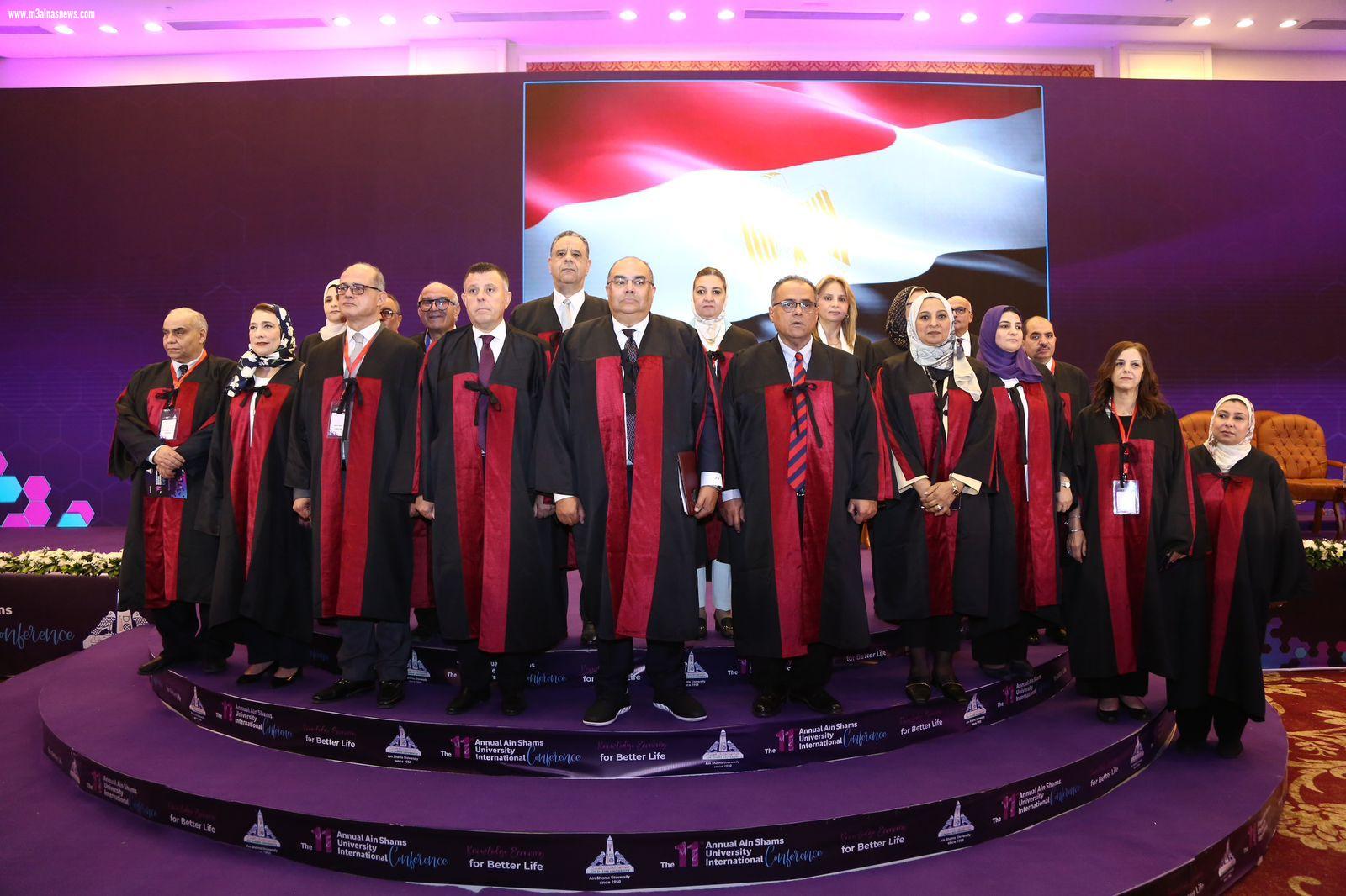 جامعة عين شمس .. تمنح الدكتوراة الفخرية لـ محيي الدين خلال مؤتمرها السنوي 11