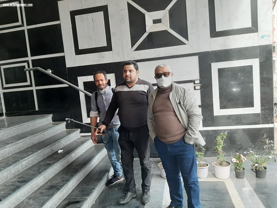 نقيب الأطباء البيطريين يقود حملة تعقيم وتطهير منشآت بكفر الشيخ ضد فيروس كورونا