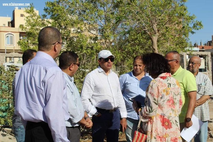 وزير الشباب والرياضة يتفقد معسكر شباب سفاجا