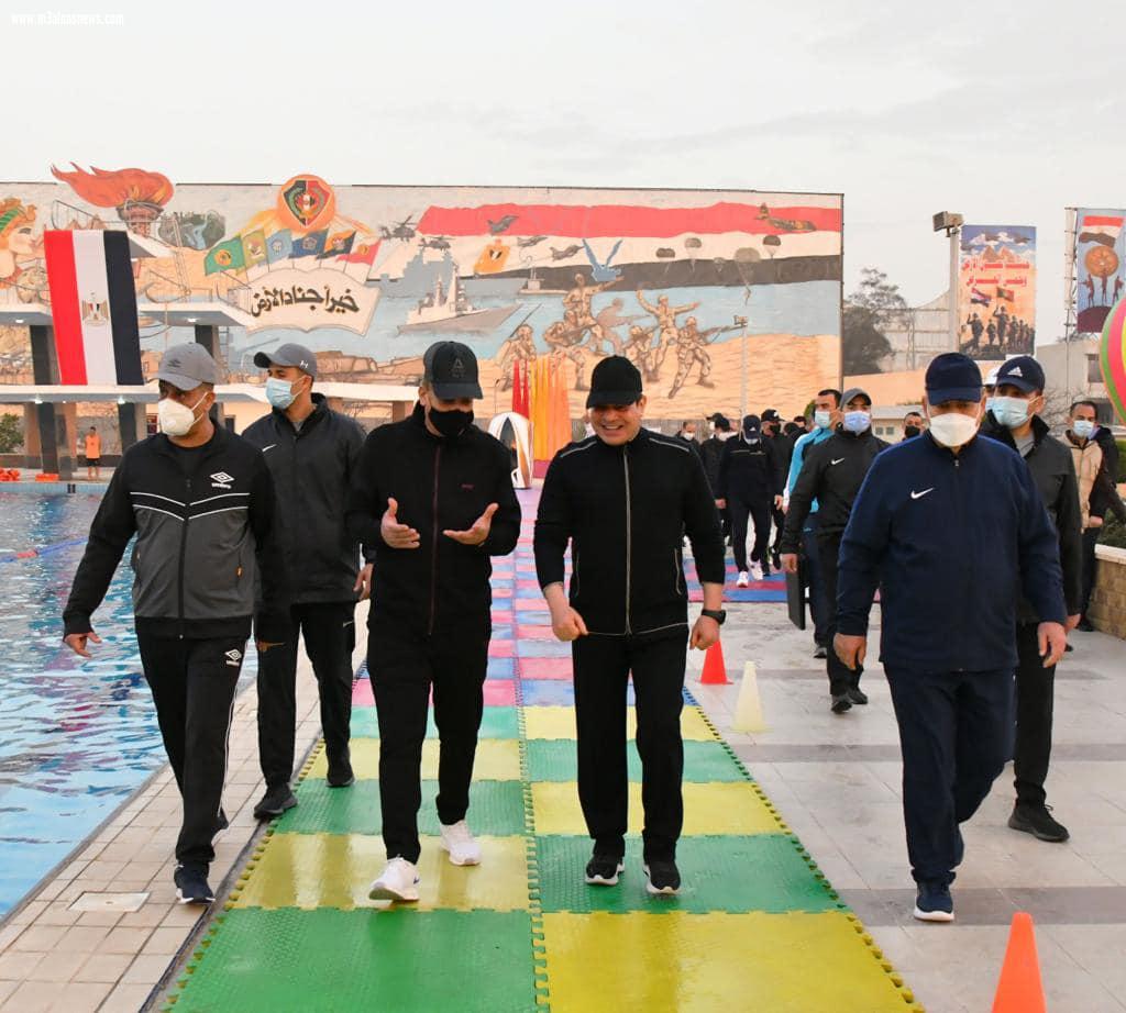 جولة تفقدية فجر اليوم لمقر الكلية الحربية