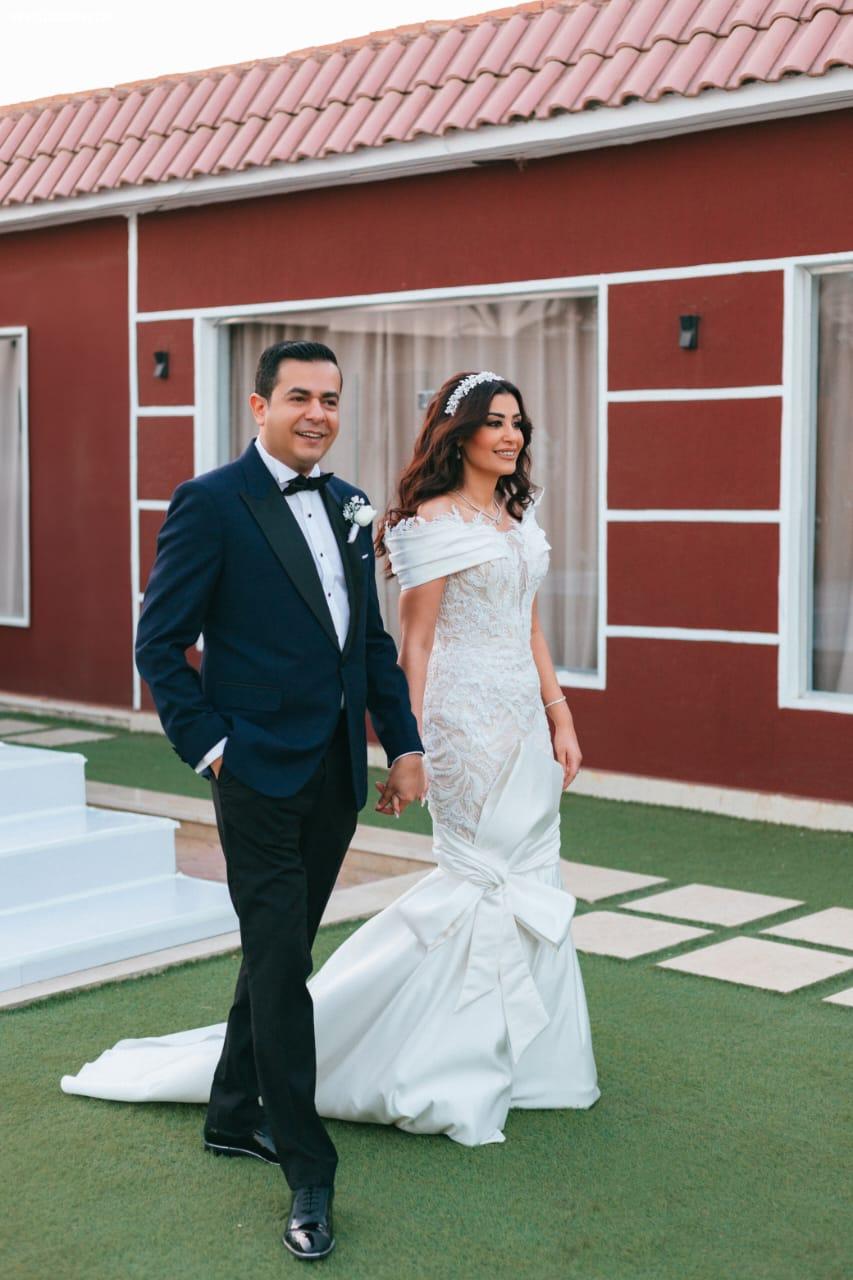 بالصور حفل زفاف الإعلامية ريهام عياد بحضور نجوم الفن