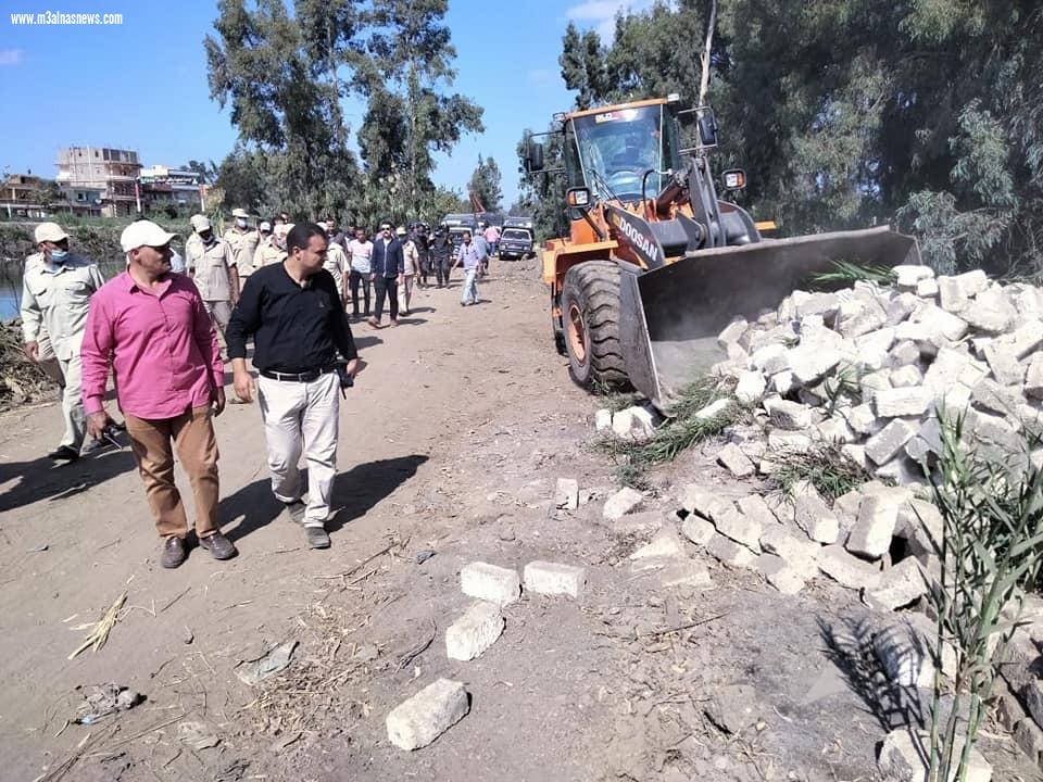 القصيف: يقود حملات لإزالة 23 حالة تعدي على أملاك الدولة بالحامول