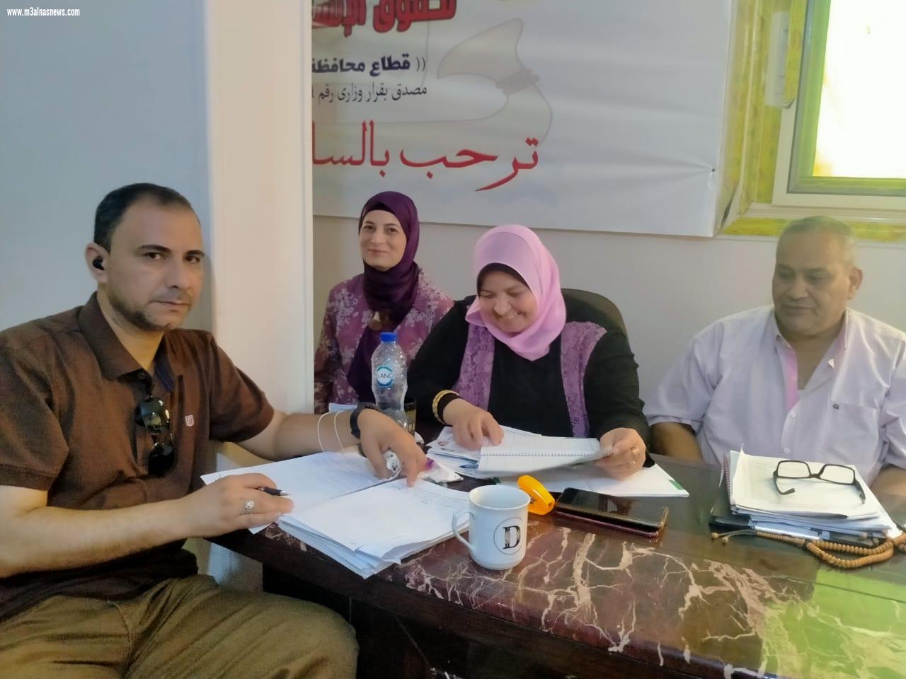 عزة عبدالعزيز مديرا تنفيذيًا وحامد وأبوعضمة نائبين.. فى التشكيل الجديد للمنظمة المصرية العربية لحقوق الإنسان بكفرالشيخ