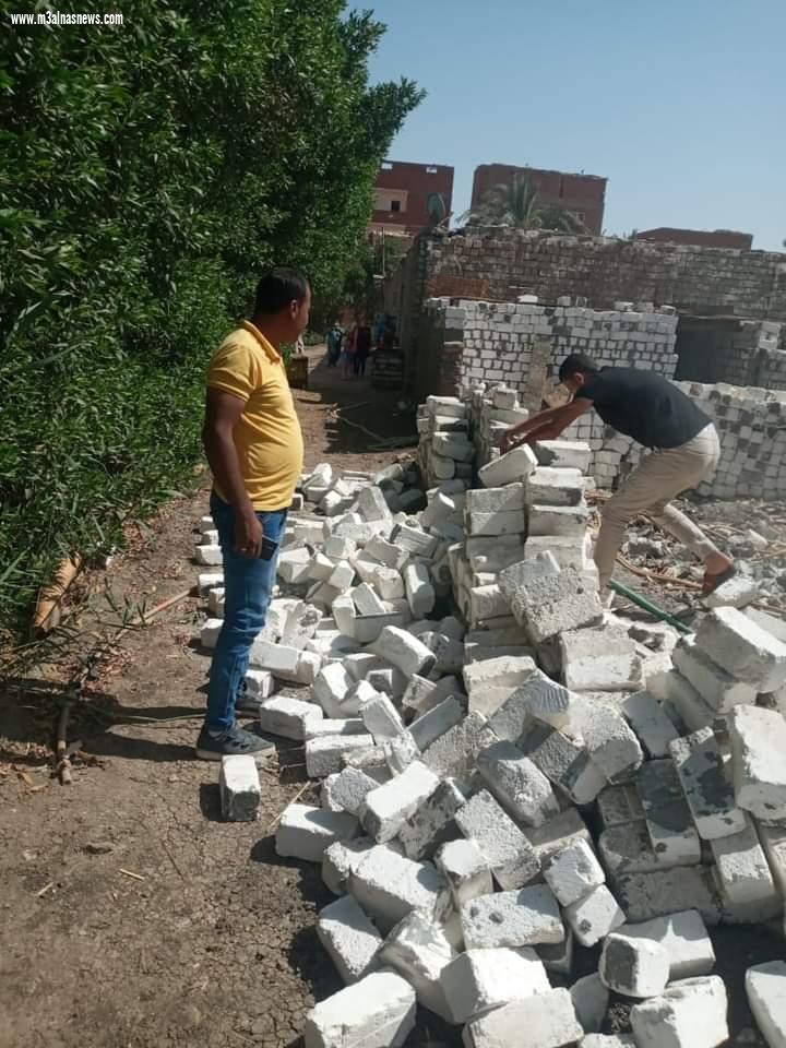 إزالة 20 حالة تعد على الاراضي الزراعية  ثان ايام عيد الفطر
