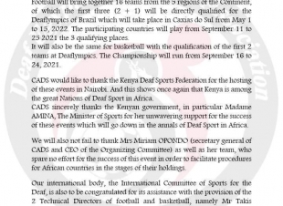 منتخب مصر لكرة القدم للصم والبكم يتأهل لأولمبياد البرازيل 2022