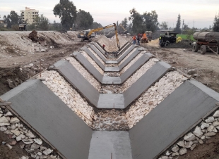   الانتهاء من  تبطين190 كيلو ترع وجاري العمل ب  125 ترعة بكفر الشيخ