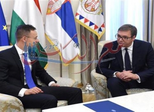 الرئيس الصربى يستقبل وزير خارجية المجر ببلغراد