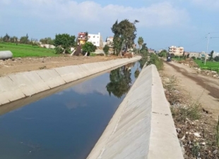 الانتهاء من  تبطين 195 كيلو ترع بكفر الشيخ