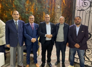 الدكتور يوسف العبد ... يهنىء نقيب بيطريين كفر الشيخ بزفاف نجل شقيقة