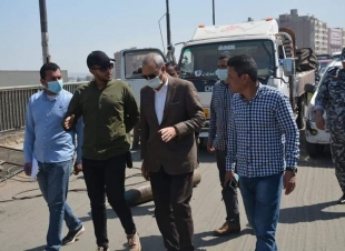 جولة محافظ القليوبية لمتابعة المشروعات الجاري تنفيذها ومتابعة النظافة بشرق وغرب شبرا الخيمة والخانكة
