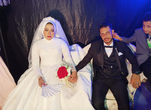 تهنئة للعروسين بمناسبة الزواج السعيد