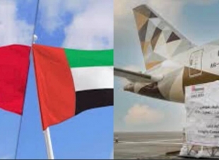 رئيس منظمة الحق : يُشيد بالمساعدات الطبية الإماراتية للشعب التونسي .