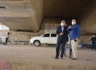 جولة تفقدية لمحافظ القليوبية ببنها لمتابعة المشروعات الجاري تنفيذها وازالة المباني المتعارضة