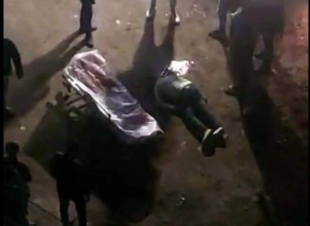 عاجل جريمه وبلطجه بدمياط