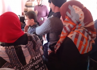 مستقبل وطن ينظم قافلة طبية للعيون بمركز بلطيم فى كفر الشيخ