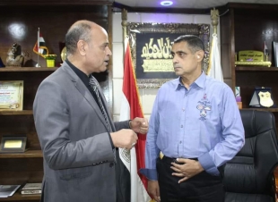 المنظمة المصرية العربية لحقوق الإنسان تكرم رئيس حى المطرية
