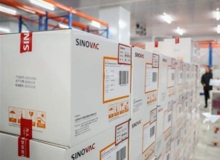 في الصين حصول لقاح 