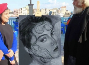 سارة الشربينى ... مشروع فنانه واعدة