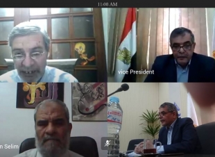 جامعة حلوان تنعى شهيد الواجب المقدم محمد الحوفى