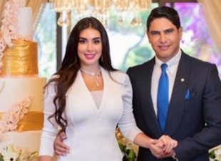 أبوهشيمة يعقد قرانه على الفنانة ياسمين صبرى