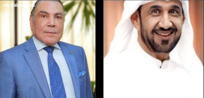 دراز يهنى اليماحى بفوزه برئاسة البرلمان العربي  واللواء طارق نصير بمنصب النائب 