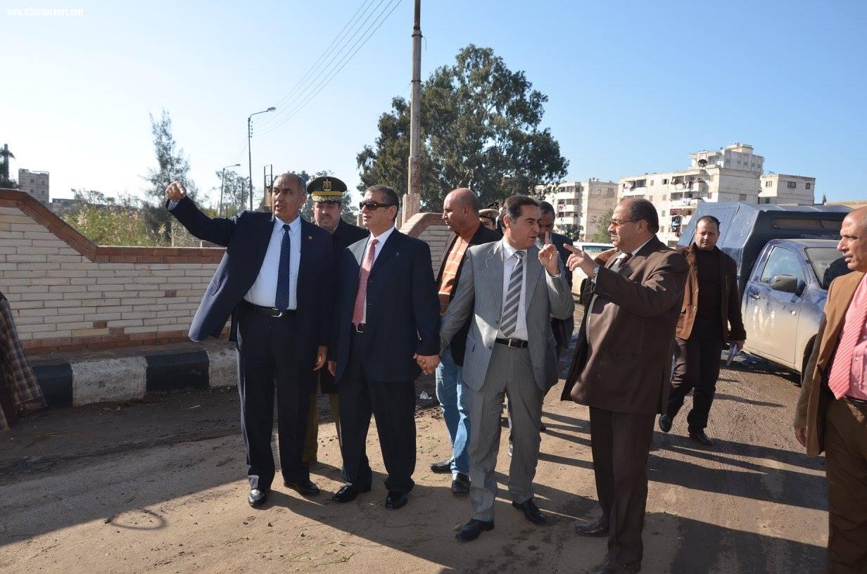 محافظ كفر الشيخ يفتتح كوبرى بـ