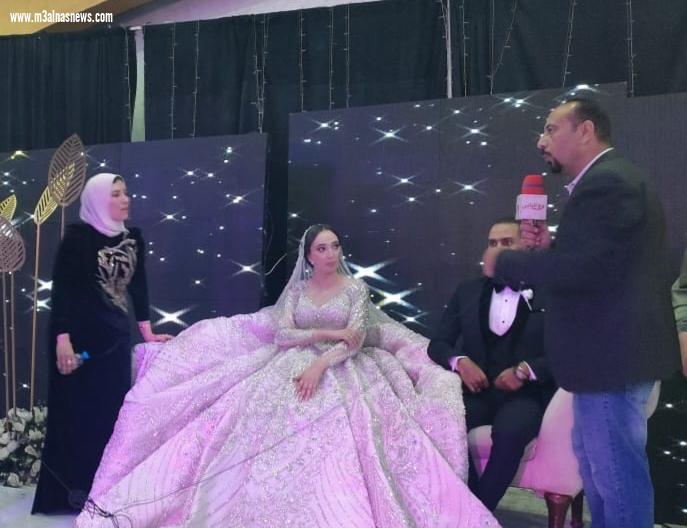 حضور جماهيرى وشعبى وتنفيذى فى حفل زفاف الدكتورة آيه السيد أبوالعنين