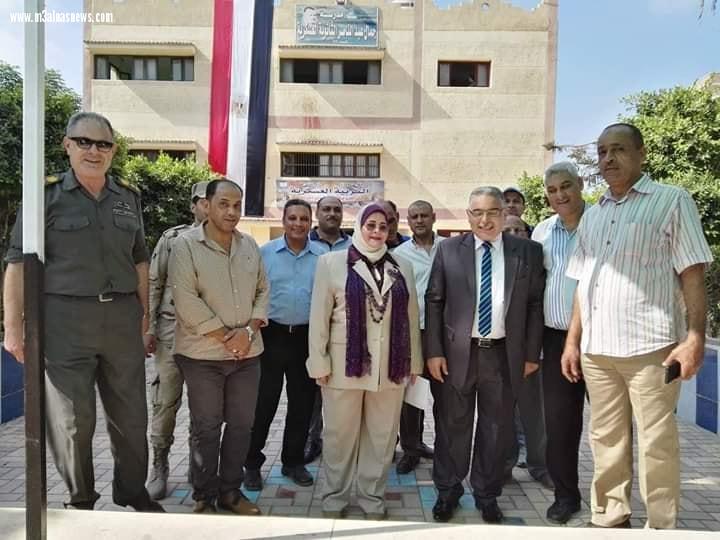 وكيل وزارة التربية والتعليم بكفر الشيخ في زيارة مفاجئة لمدرسة جمال عبد الناصر العسكرية بدسوق