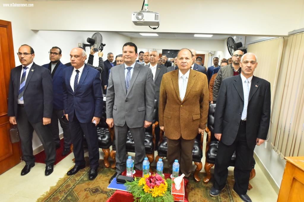 نائب وزير المالية ومحافظ أسيوط يفتتحان أعمال تطوير ورفع كفاءة مبنى المديرية المالية