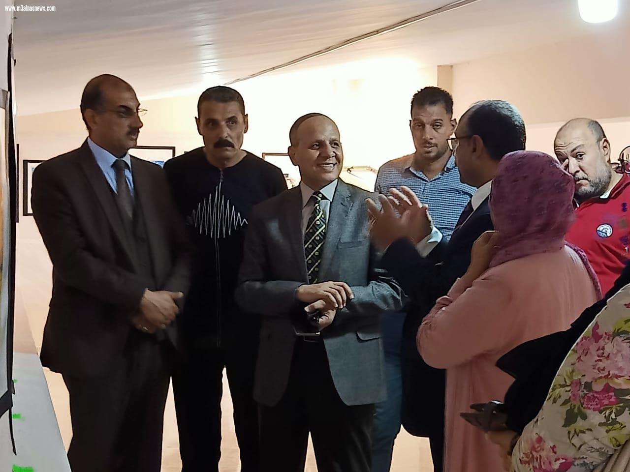 وكيل تعليم كفر الشيخ يفتتح معرض ختام مراكز تنمية القدرات والمبدعين