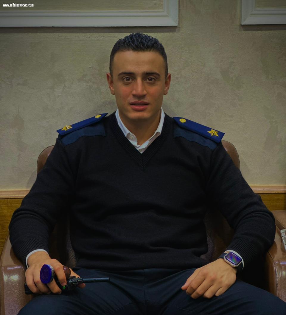 أسرة برنامج حدث العاصمه الإخبارية... تهنىء الملازم أول محمد عادل عيسى لترقيته معاون مباحث 