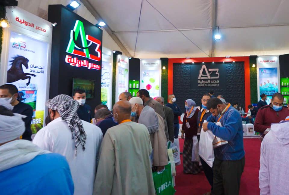 شركة مصر الدولية تستقبل نائب وزير الزراعة بجناحها فى معرض أجرى إكسبو السادس فى دينا المعداوى.. صور