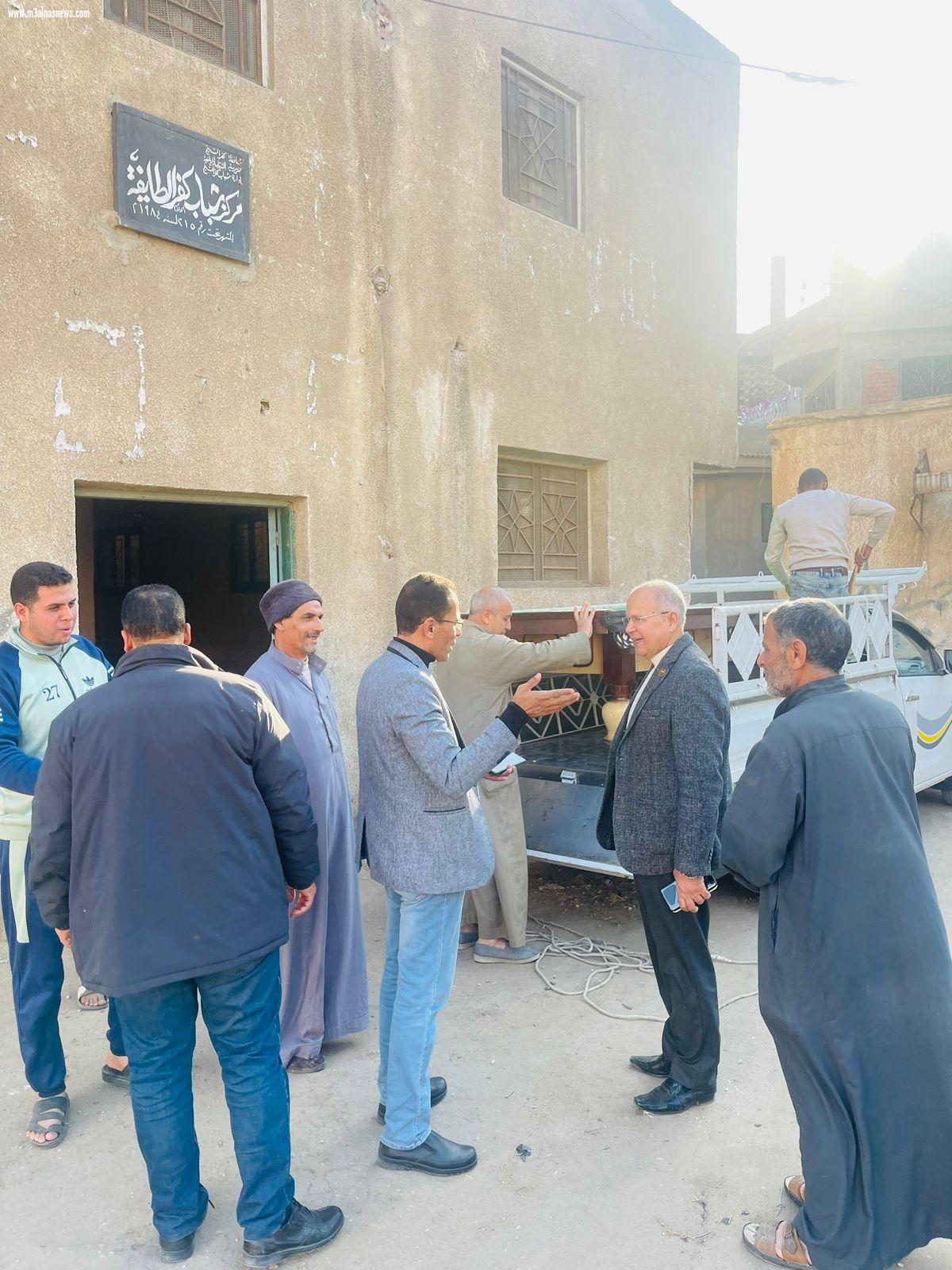 نائب كفرالشيخ شمس الدين يواصل دعمه وخدماته لمركز شباب كفرالطايفة ومجلس الاداره يرد بخالص الشكر والتقدير