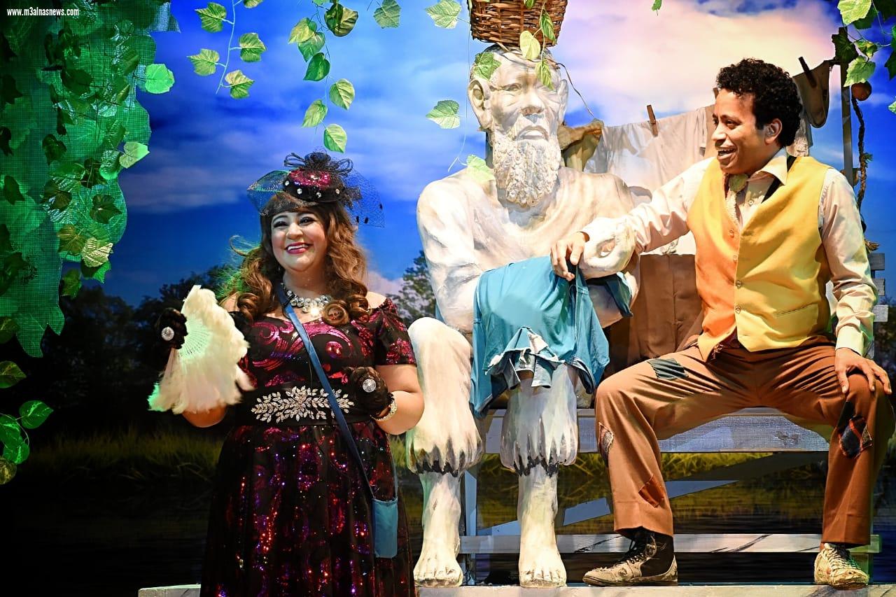 بالصور آخر عرض إستثنائي لمسرحية حلم جميل بطولة سامح حسين وساره درزاوي