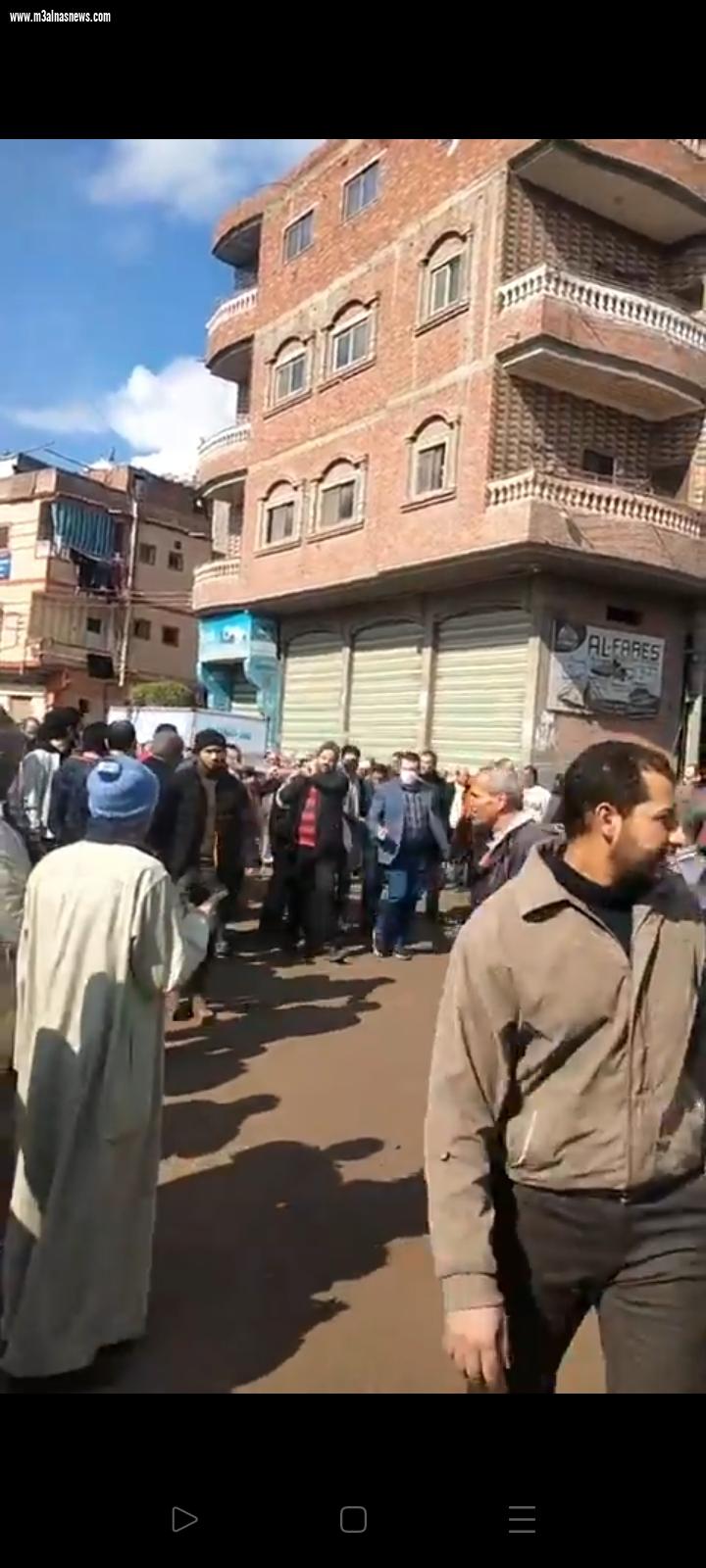 تشييع جثمان على حسن عضو مجلس الشعب الأسبق عن دائرة الحامول والبرلس بكفرالشيخ