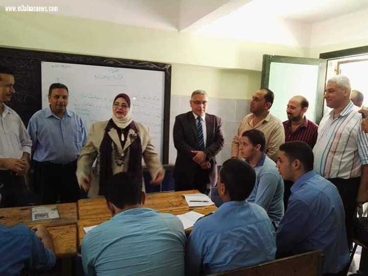 وكيل وزارة التربية والتعليم بكفر الشيخ في زيارة مفاجئة لمدرسة جمال عبد الناصر العسكرية بدسوق
